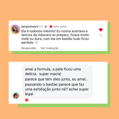 Máscara de Carvão Stick
